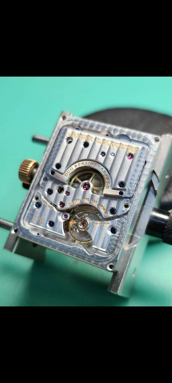Jaeger Lecoultre Reverso 8 Days Power Reserve servicing, 1 of 2