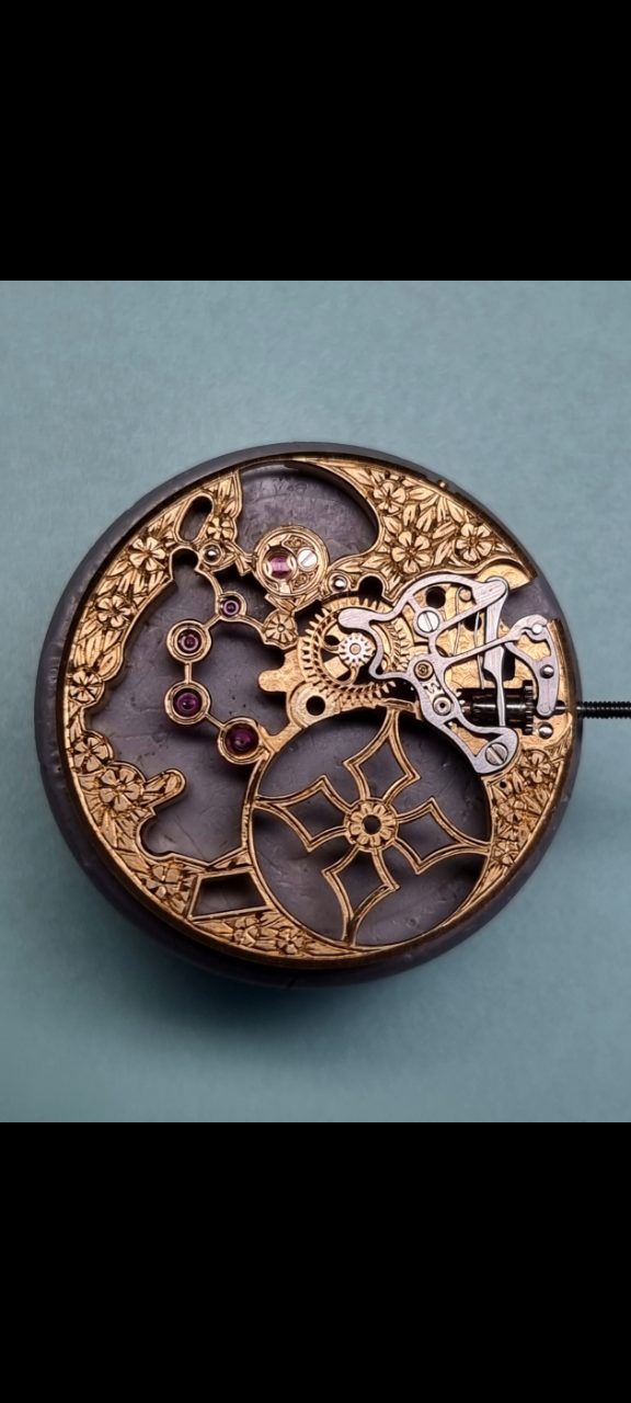Piaget Valjoux 72 Skeleton Chronograph servicing, 2 of 2
