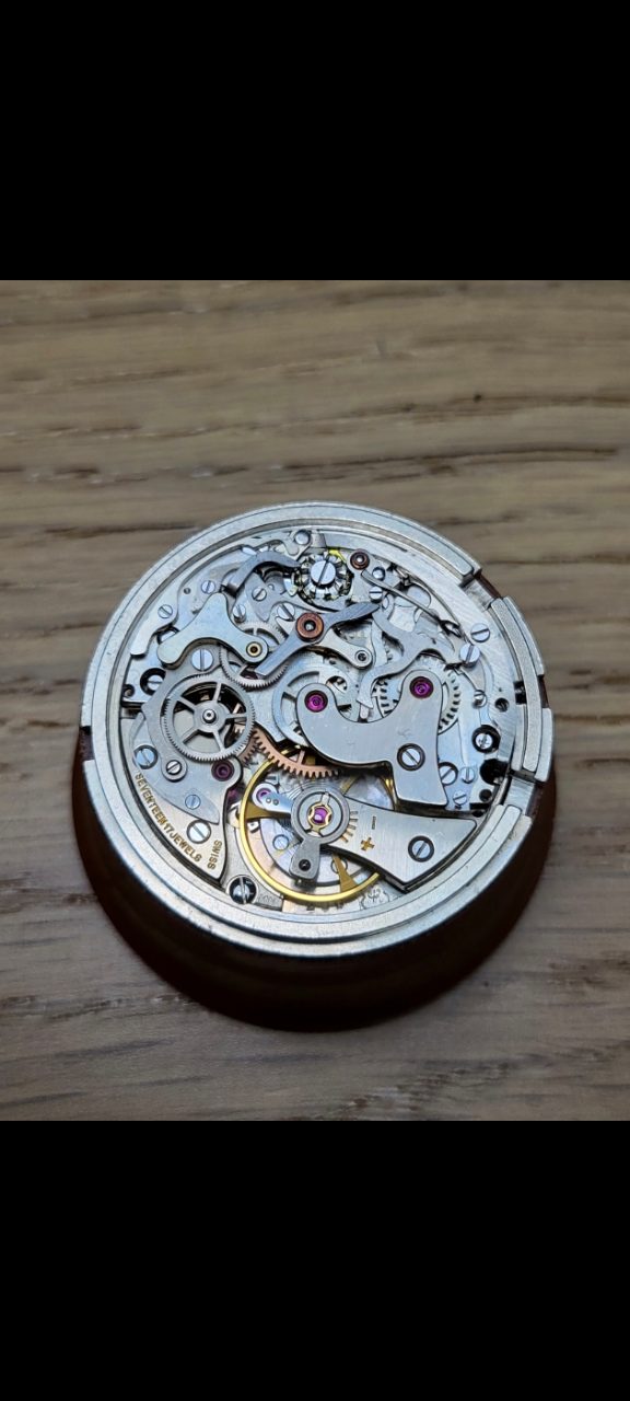Heuer (Tag Heuer) Chronograph Calibre 230 servicing, 2 of 3