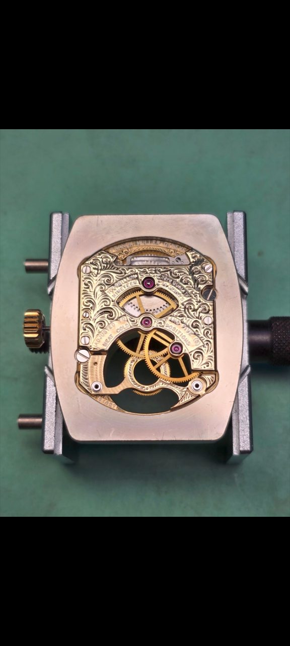 Franck Muller Tourbillon servicing, 2 of 3