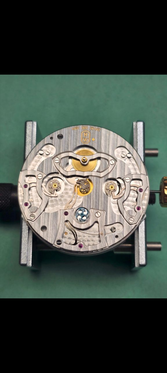 Harry Winston Ocean Triple Retrograde Chronograph servicing, 1 of 2