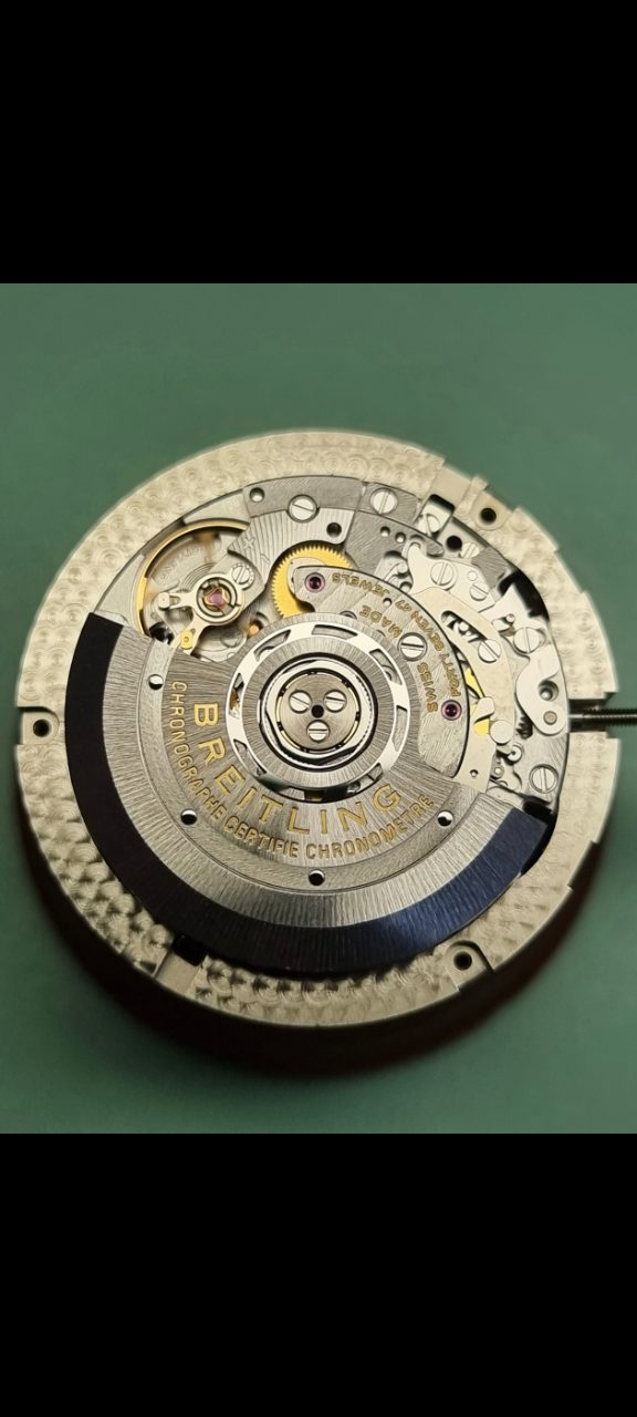 Breitling Navitimer B01 Chronograph servicing, 1 of 3